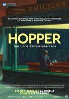 Exhibition on Screen: Hopper - An American Love Story - Italian Movie Poster (xs thumbnail)