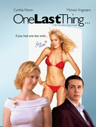 One Last Thing... - DVD movie cover (xs thumbnail)