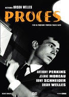 Le proc&egrave;s - Polish DVD movie cover (xs thumbnail)