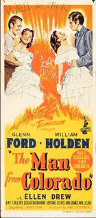 The Man from Colorado Poster