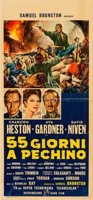 55 Days at Peking - Italian Movie Poster (xs thumbnail)