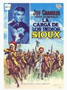 The Great Sioux Uprising - Spanish Movie Poster (xs thumbnail)