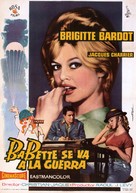 Babette s&#039;en va-t-en guerre - Spanish Movie Poster (xs thumbnail)