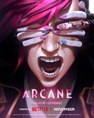 &quot;Arcane: League of Legends&quot; - Indonesian Movie Poster (xs thumbnail)