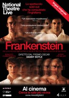 National Theatre Live: Frankenstein - Italian Movie Poster (xs thumbnail)