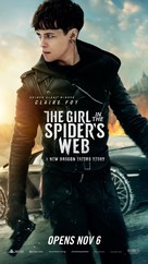 The Girl in the Spider&#039;s Web - Singaporean Movie Poster (xs thumbnail)