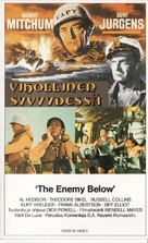 The Enemy Below - Finnish Movie Cover (xs thumbnail)