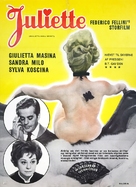 Giulietta degli spiriti - Danish Movie Poster (xs thumbnail)