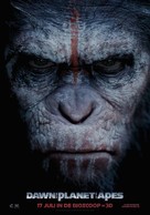 Dawn of the Planet of the Apes - Dutch Movie Poster (xs thumbnail)