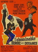 L&#039;abominable homme des douanes - French Movie Poster (xs thumbnail)