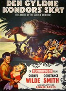 Treasure of the Golden Condor - Danish Movie Poster (xs thumbnail)
