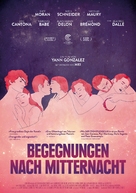 Les rencontres d&#039;apr&egrave;s minuit - German Movie Poster (xs thumbnail)