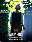 Aquarius - Danish Movie Poster (xs thumbnail)