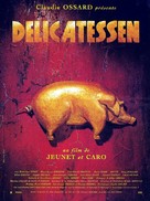 Delicatessen - French Movie Poster (xs thumbnail)