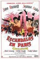 Gentlemen Marry Brunettes - Argentinian Movie Poster (xs thumbnail)