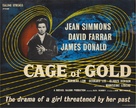 Cage of Gold - British Movie Poster (xs thumbnail)
