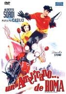 Un americano a Roma - Spanish DVD movie cover (xs thumbnail)