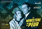 Ministry of Fear - French Re-release movie poster (xs thumbnail)