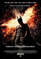The Dark Knight Rises - Lithuanian Movie Poster (xs thumbnail)