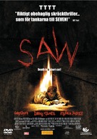 Saw - Swedish DVD movie cover (xs thumbnail)