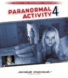 Paranormal Activity 4 - Czech Blu-Ray movie cover (xs thumbnail)