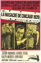 The St. Valentine&#039;s Day Massacre - Mexican Movie Poster (xs thumbnail)