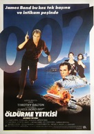 Licence To Kill - Turkish Movie Poster (xs thumbnail)