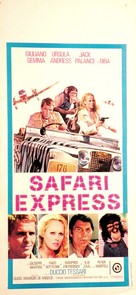 Safari Express - Italian Movie Poster (xs thumbnail)