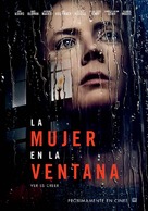 The Woman in the Window - Mexican Movie Poster (xs thumbnail)