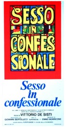 Sesso in confessionale - Italian Movie Poster (xs thumbnail)