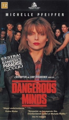 Dangerous Minds - Danish VHS movie cover (xs thumbnail)