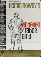 Hemingway&#039;s Adventures of a Young Man - Danish Movie Poster (xs thumbnail)