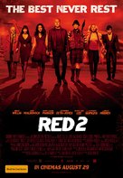 RED 2 - Australian Movie Poster (xs thumbnail)