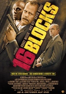 16 Blocks - German Video release movie poster (xs thumbnail)