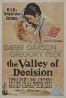 The Valley of Decision - Australian Movie Poster (xs thumbnail)