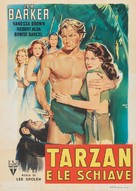 Tarzan and the Slave Girl - Italian Movie Poster (xs thumbnail)