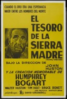 The Treasure of the Sierra Madre - Spanish Re-release movie poster (xs thumbnail)