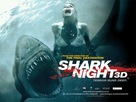 Shark Night 3D - British Movie Poster (xs thumbnail)