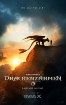 How to Train Your Dragon - German Movie Poster (xs thumbnail)