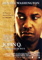 John Q - German Movie Poster (xs thumbnail)