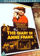 The Diary of Anne Frank - British DVD movie cover (xs thumbnail)