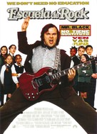 The School of Rock - Spanish Movie Poster (xs thumbnail)