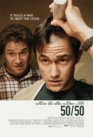 50/50 - Swedish Movie Poster (xs thumbnail)