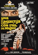 Una lucertola con la pelle di donna - Spanish Movie Poster (xs thumbnail)