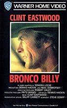 Bronco Billy - German VHS movie cover (xs thumbnail)