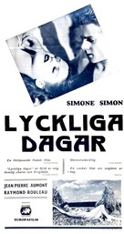 Les beaux jours - Swedish Movie Poster (xs thumbnail)