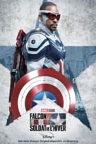 &quot;The Falcon and the Winter Soldier&quot; - French Movie Poster (xs thumbnail)