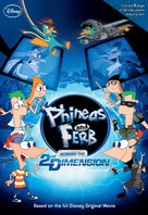 Phineas and Ferb: Across the Second Dimension - DVD movie cover (xs thumbnail)