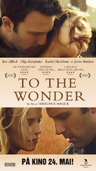 To the Wonder - Norwegian Movie Poster (xs thumbnail)