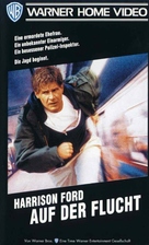 The Fugitive - German VHS movie cover (xs thumbnail)
